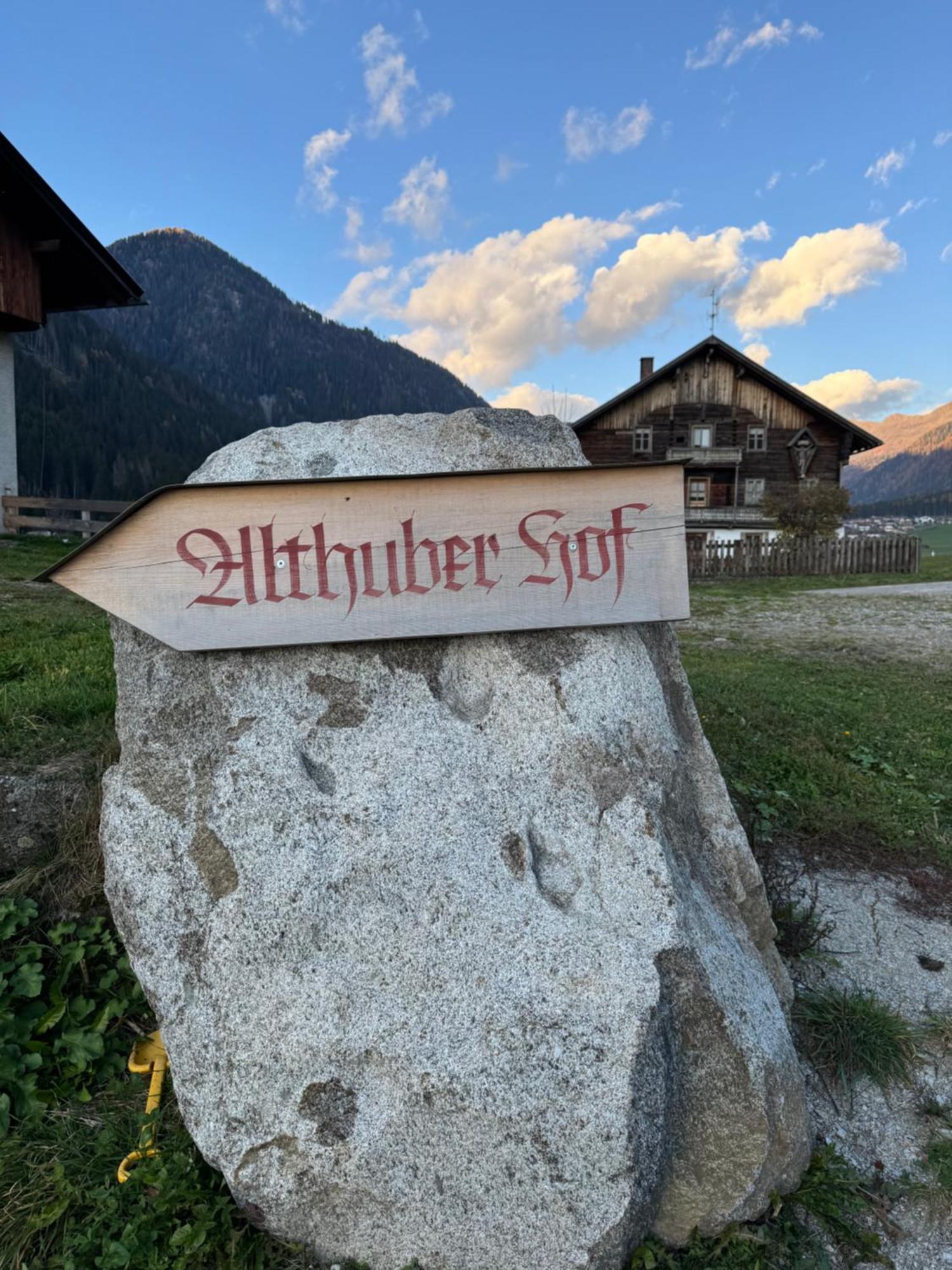 Apartamento Althuberhof Planca di Sopra Exterior foto
